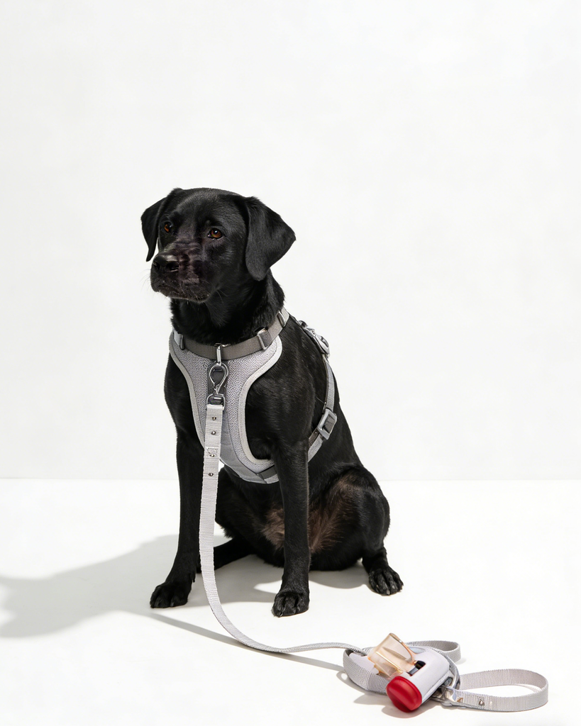 Gray Pet Harness