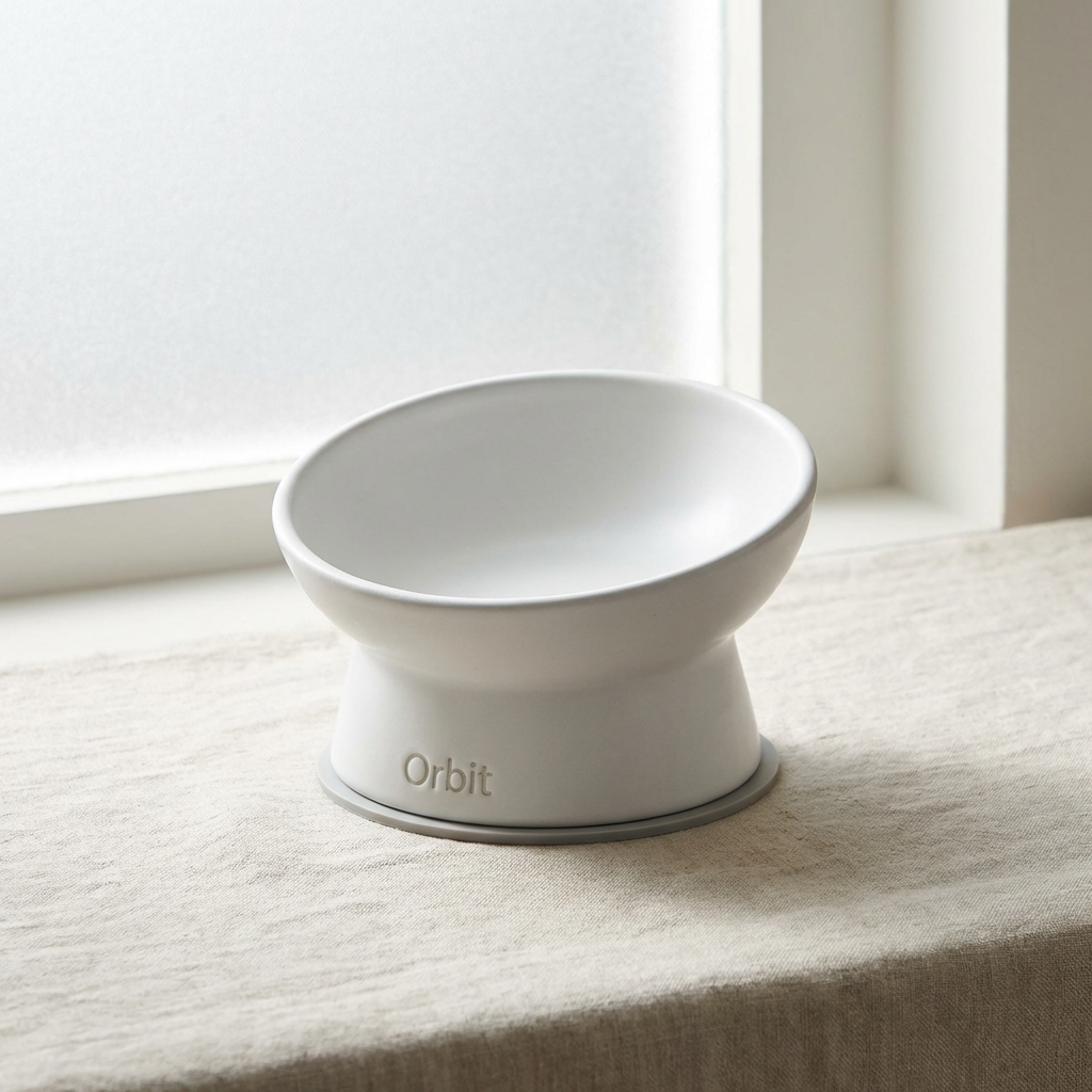 PETUAL 'Orbit' Elevated Ceramic Bowl