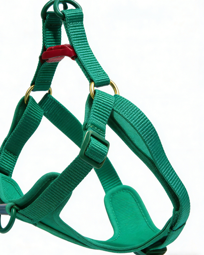 Forest Green Pet Harness