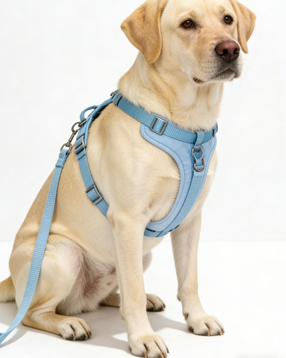 Light Blue Pet Harness